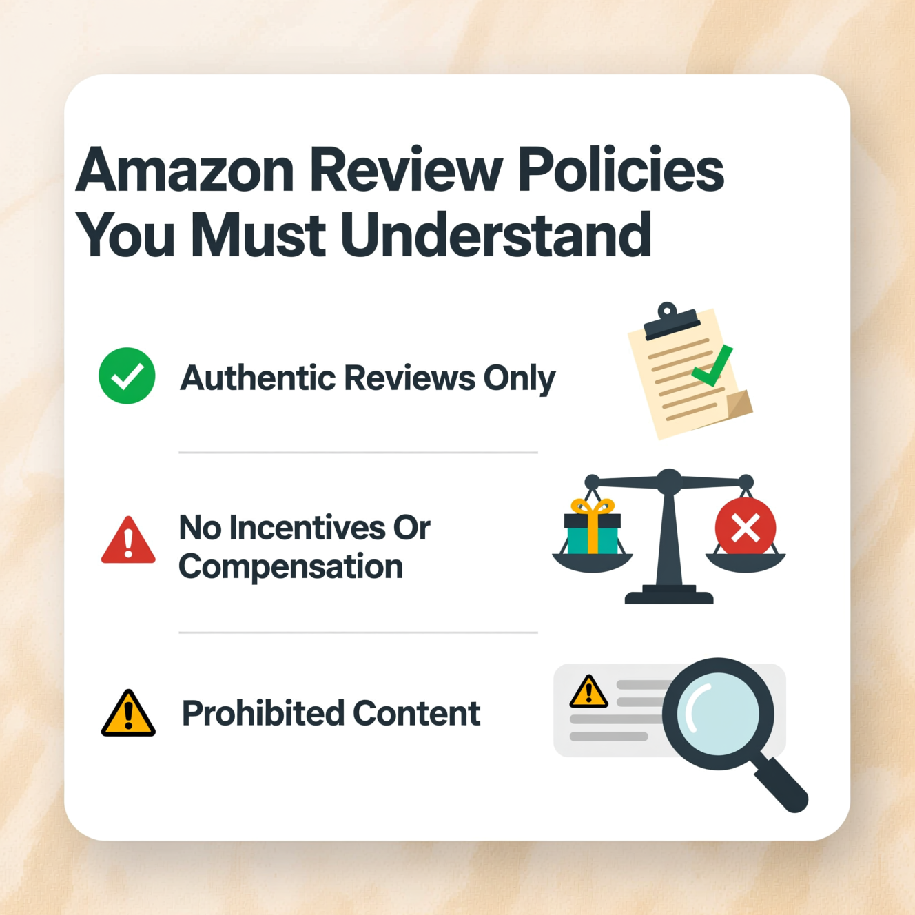 Amazon Review Policies