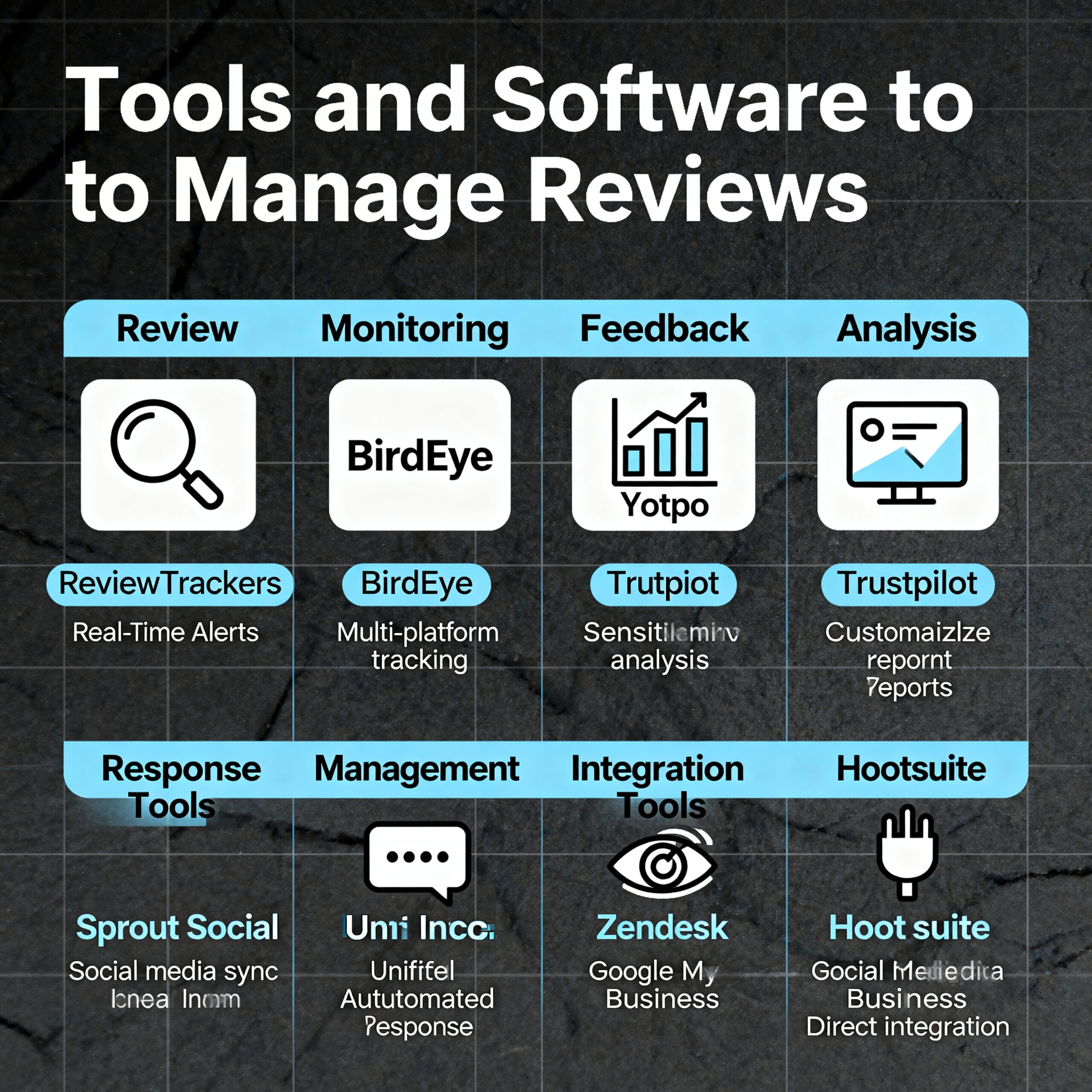 tools to manage reviews