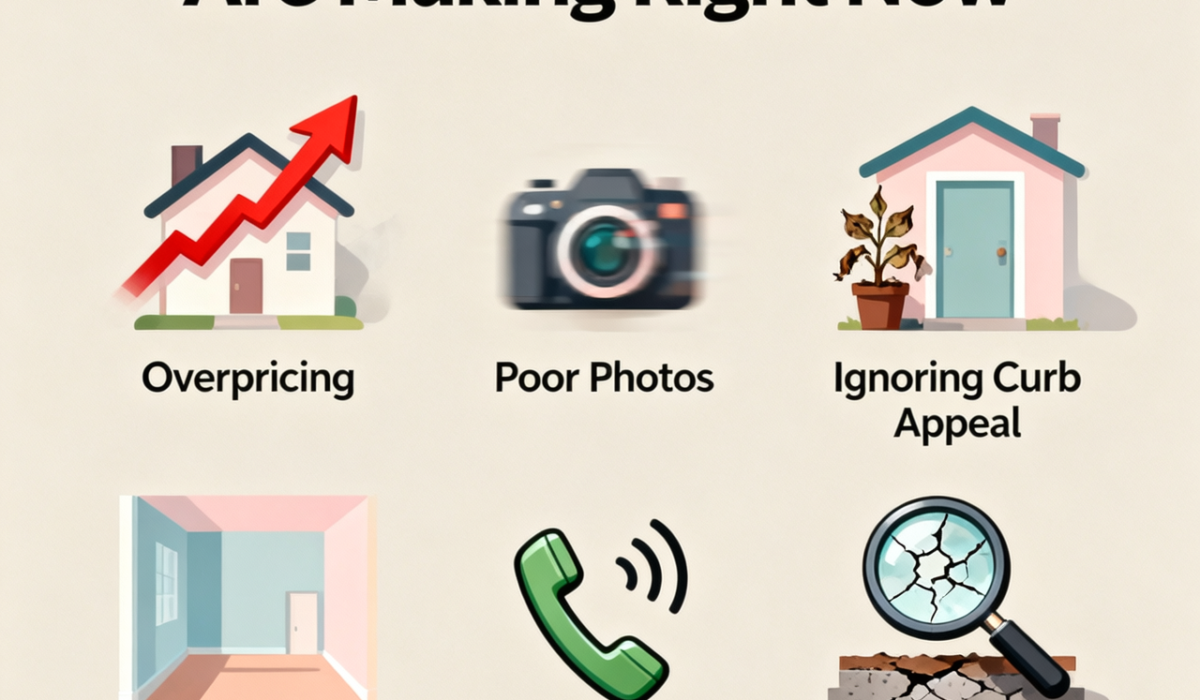 common mistakes sellers do