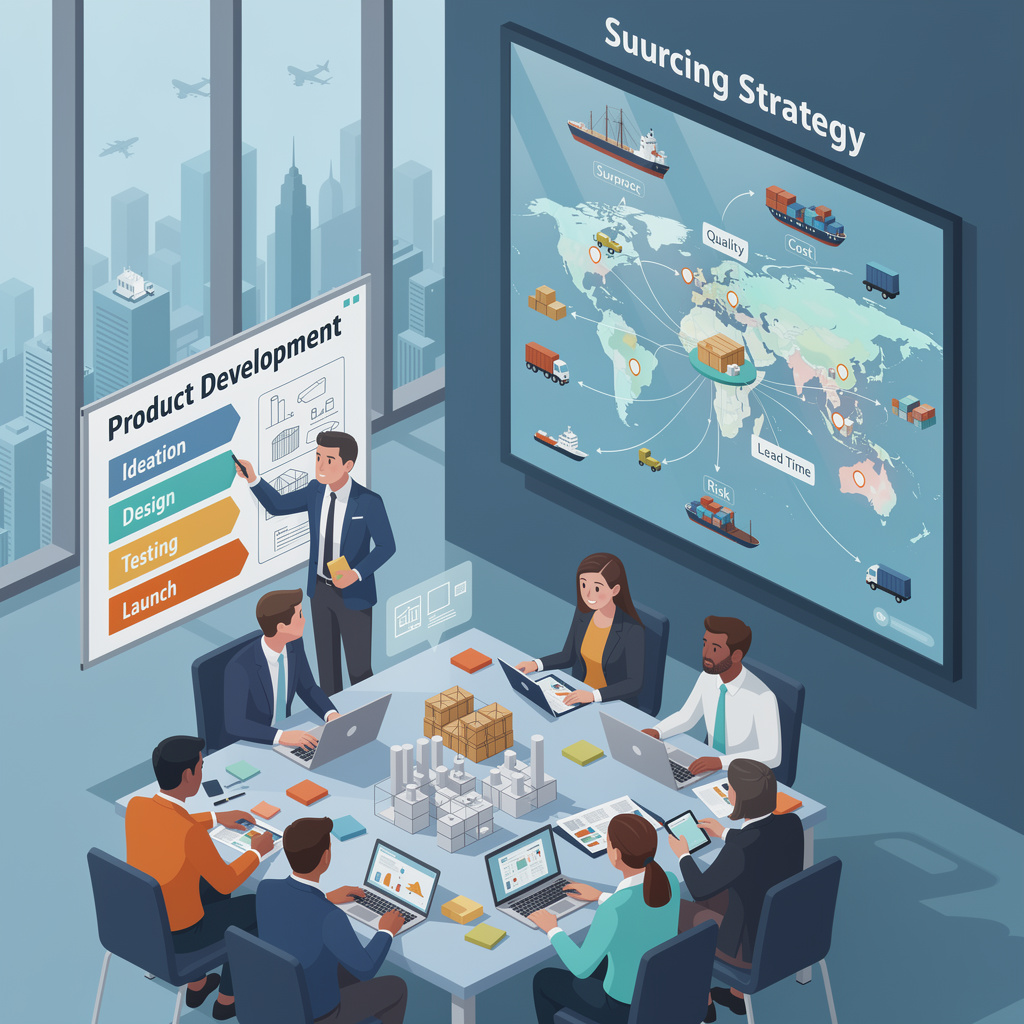 product development and sourcing strategy