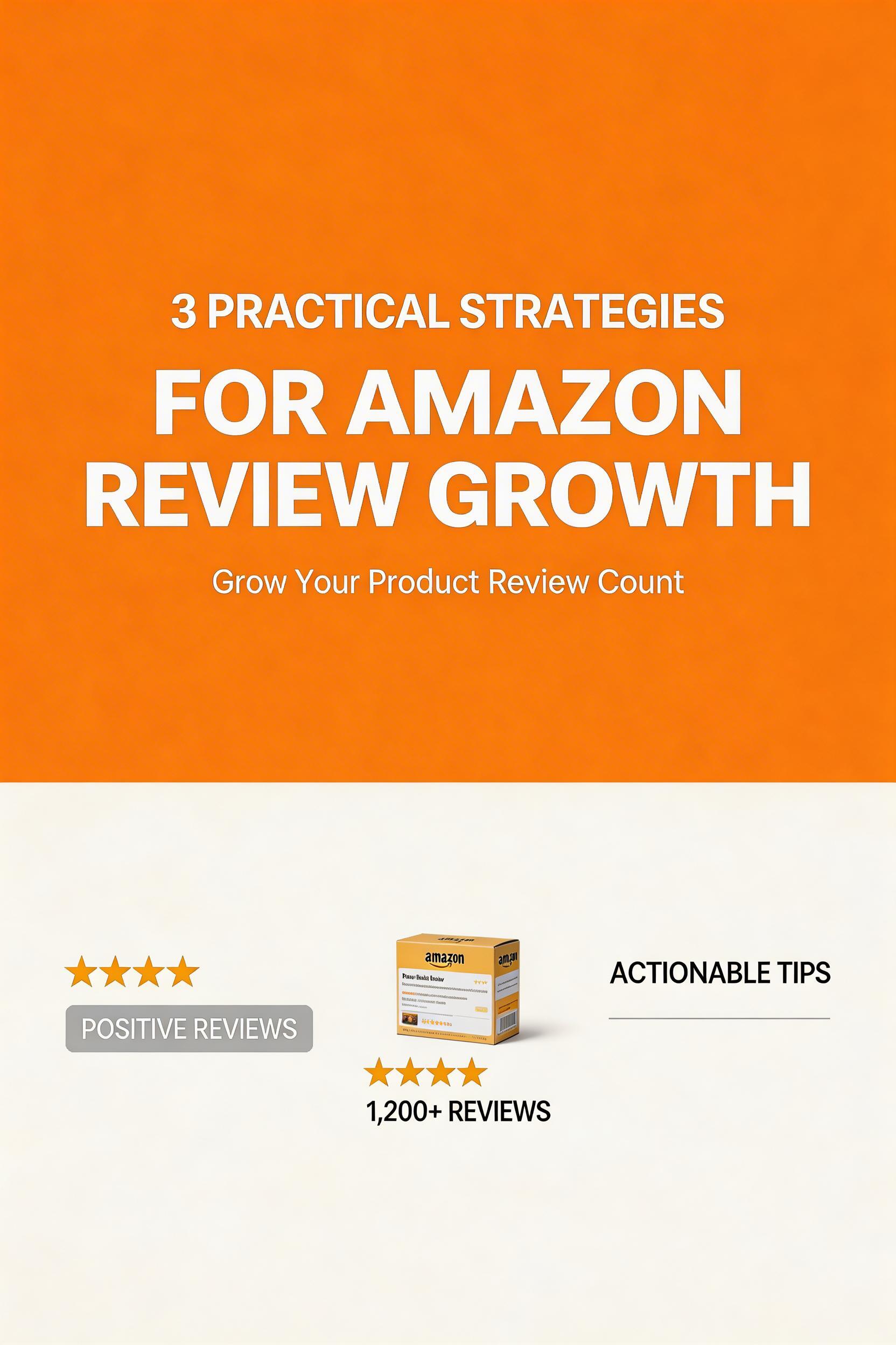 3 strategies of amazon reviews
